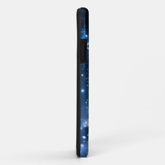 Sterrenstelsel in de ruimte Monogram Case-Mate iPhone Case (Achterkant/rechts)