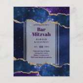 STerrenstelsel Jongens BAR MITSVAH AGATE Blauw LAA Flyer (Voorkant)