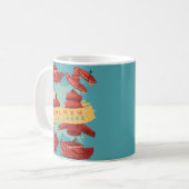 sterrenstelsel koffiemok (Voorkant links)
