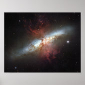 sterrenstelsel, Messier 82 Poster (Voorkant)
