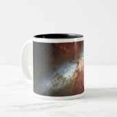 sterrenstelsel, Messier 82 Tweekleurige Koffiemok (Voorkant links)