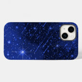 Sterrenstelsel op blauw Case-Mate iPhone case (Achterkant (horizontaal))