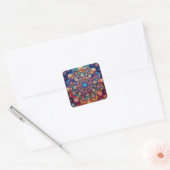 STERRENSTELSEL VIERKANTE STICKER (Envelop)