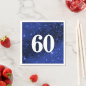 Sterrenstelsel voor 60e verjaardag servet (Insitu)