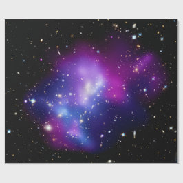 Sterrenstelselcluster MACS J0717 foto van de buite Cadeaupapier