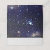 Sterrenstelsels Plaats of Tabel Kaarten Plaatskaartje (Buitenkant ongevouwen)