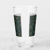 Sterrenstelsels Zwart Blauw & Goud Glas (Rechts)