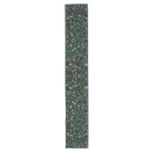 Sterrenstelsels Zwart Blauw & Goud Lange Tafelloper (Voorkant)