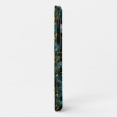 Sterrenstelsels Zwart Blauw & Koper Case-Mate iPhone Case (Achterkant/links)
