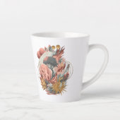 Sterrenstof bloeit over kosmische stappen latte mok (Rechts)