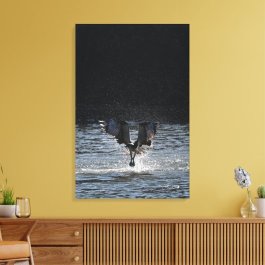 Sterrenstof - Osprey Canvas Afdruk (Insitu (Woonkamer))