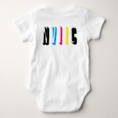 Sterrenstof Romper (Achterkant)