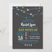 STERRENSTRENGEN Bar Mitzvah Uitnodiging (Voorkant)