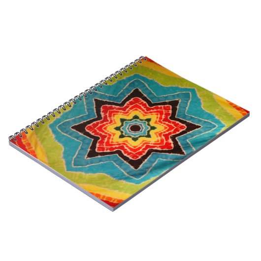 Sterrenstropdas Dye Notitieboek (Linkerzijde)