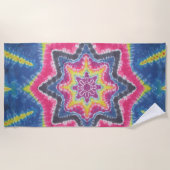 Sterrenstropdas Dye Strandlaken (Voorkant)