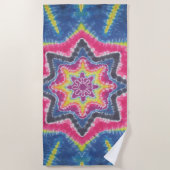 Sterrenstropdas Dye Strandlaken (Voorkant)