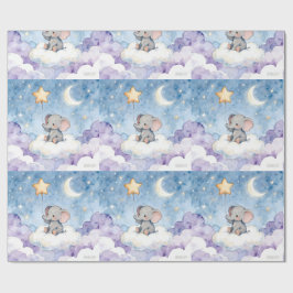 Sterrenterugkerende patroonbehang cadeaupapier