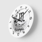 Sterrentijd! Vind uw magische Zodiac klok! Ronde Klok (Hoek)