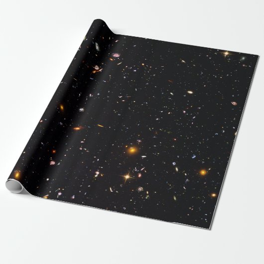 Sterrenuniversum diepe ruimte foto astronomie cadeaupapier (Uitgerold)