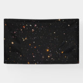 Sterrenuniversum ruimte achtergrond of sjabloon spandoek (Horizontaal)