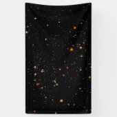 Sterrenuniversum ruimte achtergrond of sjabloon spandoek (Verticaal)