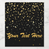 Sterrenval Wijnlabel Wijn Etiket (Enkel label)