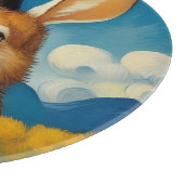 Sterrenveer Bunny Glass snijplank (Hoek)