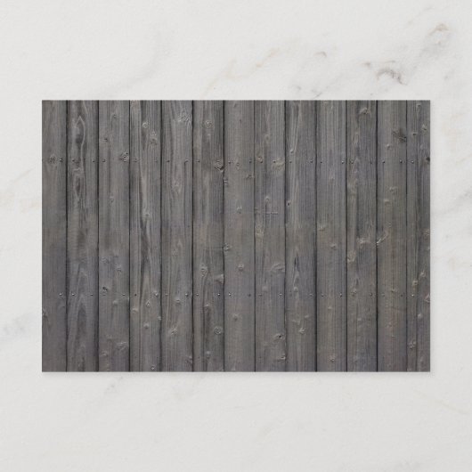 Sterrenvis Houten Achtergrond Strand Bruiloft Rece Informatiekaartje (Achterkant)