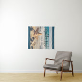 Sterrenvis op een zandstrand Foto Huwelijk Wandkleed (In Situ (horizontaal))