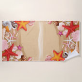 Sterrenvis Schelpen Handdoek (Voorkant)