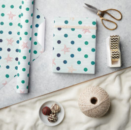 Sterrenvis Stip Dans Cadeaupapier