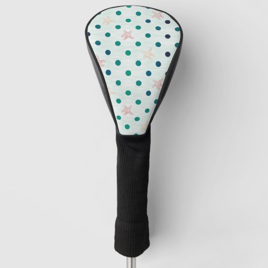 Sterrenvis Stip Dans Golfheadcover (Voorkant)