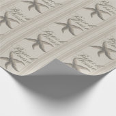 Sterrenvis Strandhuis Zeekust Kust Cadeaupapier (Hoek)