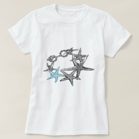 sterrenvis t-shirt (Design voorkant)