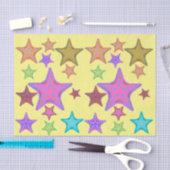 sterrenvis tissuepapier (Craft)