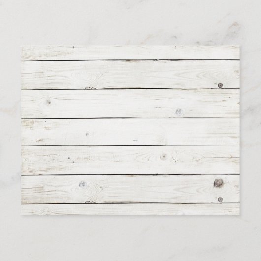 Sterrenvis Witgemaakte Houten Bruiloftscollectie S Informatiekaartje (Achterkant)