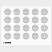 Sterrenvis Zanddollar Strand Trouw Favor Sticker (Vel)