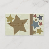 SterrenVisitekaartje Visitekaartje (Achterkant)