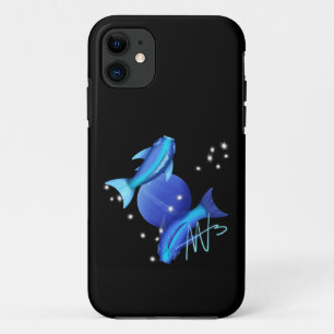 Sterrenvissen Neptunus Zodiac Case-Mate iPhone Case
