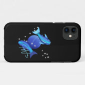 Sterrenvissen Neptunus Zodiac Case-Mate iPhone Case (Achterkant (horizontaal))
