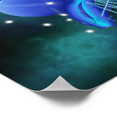 Sterrenvissen Neptunus Zodiac Poster (Hoek)