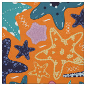 Sterrenvissen Stof (Swatch)