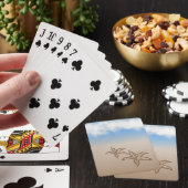 Sterrenvisstrand Pokerkaarten (Insitu)