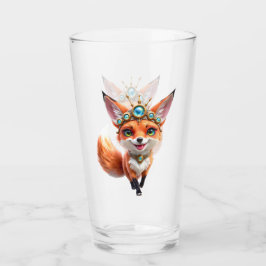 Sterrenvos van de Maanverlichte Weiden. Glas
