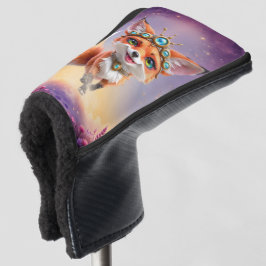 Sterrenvos van de Maanverlichte Weiden. Golfheadcover