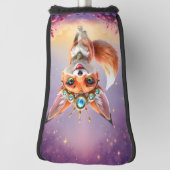 Sterrenvos van de Maanverlichte Weiden.  Golfheadcover (Draai 90)
