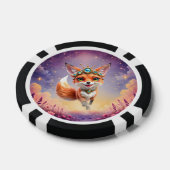 Sterrenvos van de Maanverlichte Weiden.  Poker Chips (Enkel)