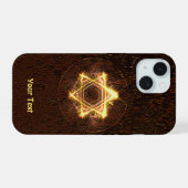 Sterrenvuur iPhone 15 Case (Achterkant horizontaal)