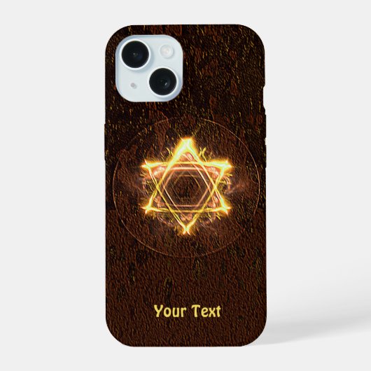 Sterrenvuur iPhone 15 Case (Achterkant)