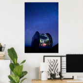 Sterrenwacht Cal Tech Submilimeter | Hawaï Poster (Thuiskantoor)